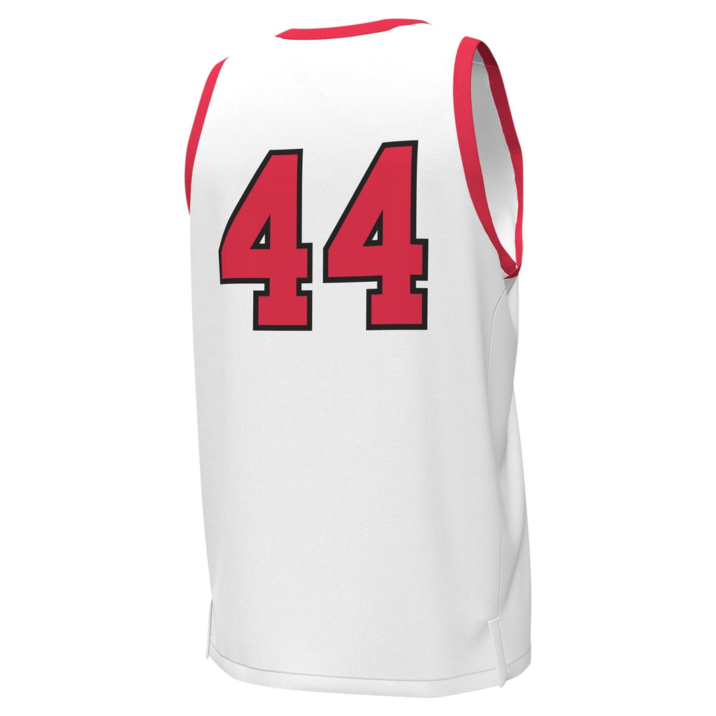 #44 Utah Utes Replica Basketball Jersey - White