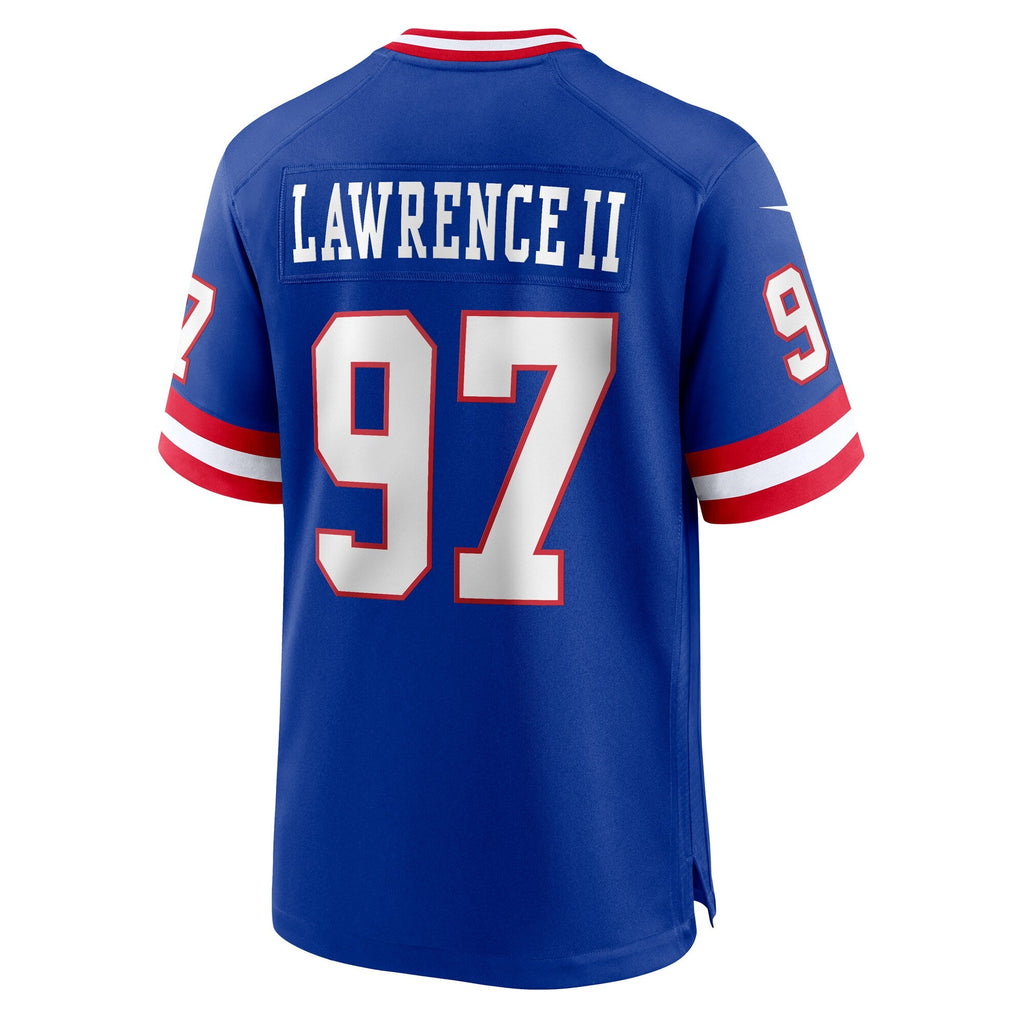 New York Giants Dexter Lawrence Royal Alternate Game Football Jersey