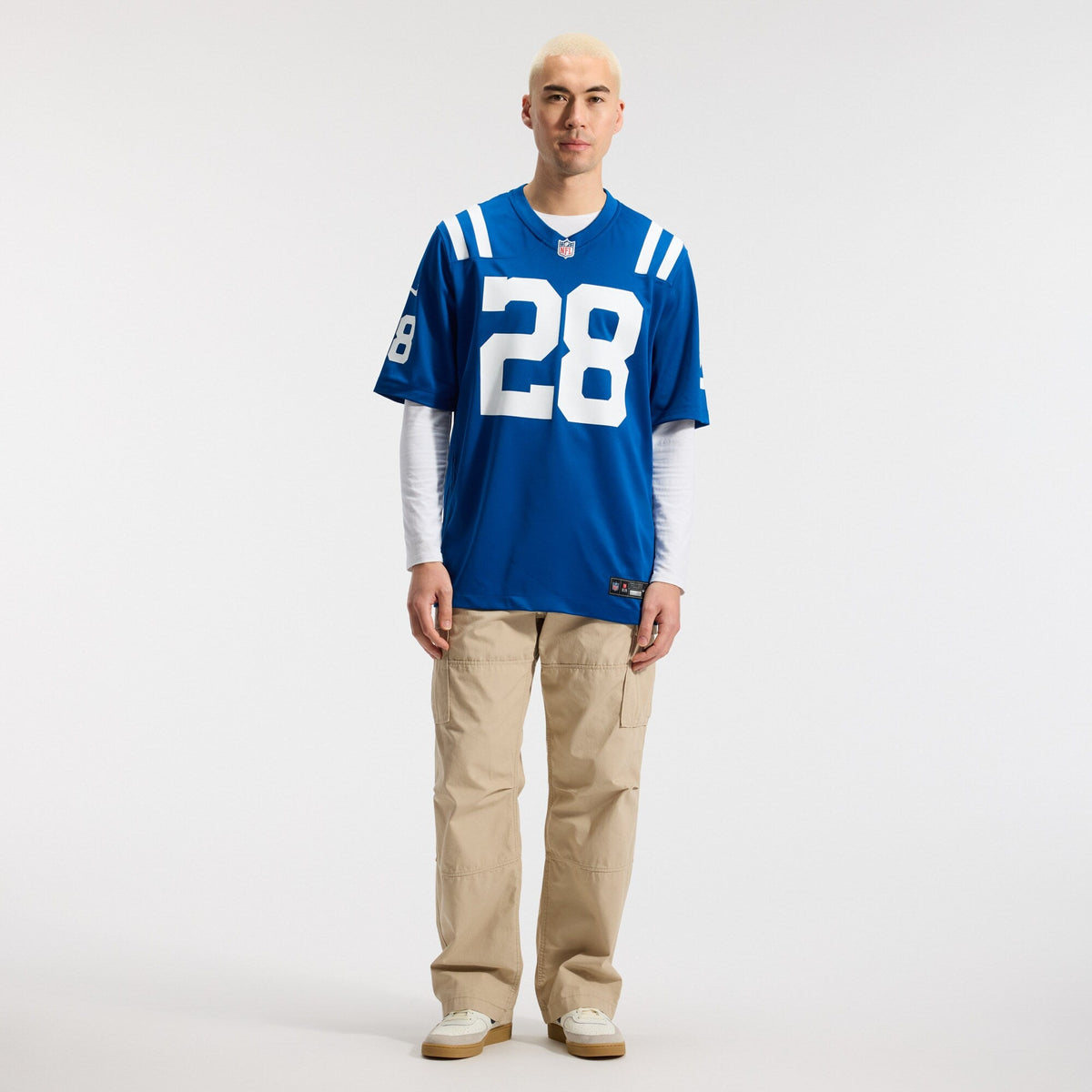 Indianapolis Colts Jonathan Taylor Royal Player Game Football Jersey