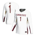 #1 Florida State Seminoles Lightweight Volleyball Jersey - White