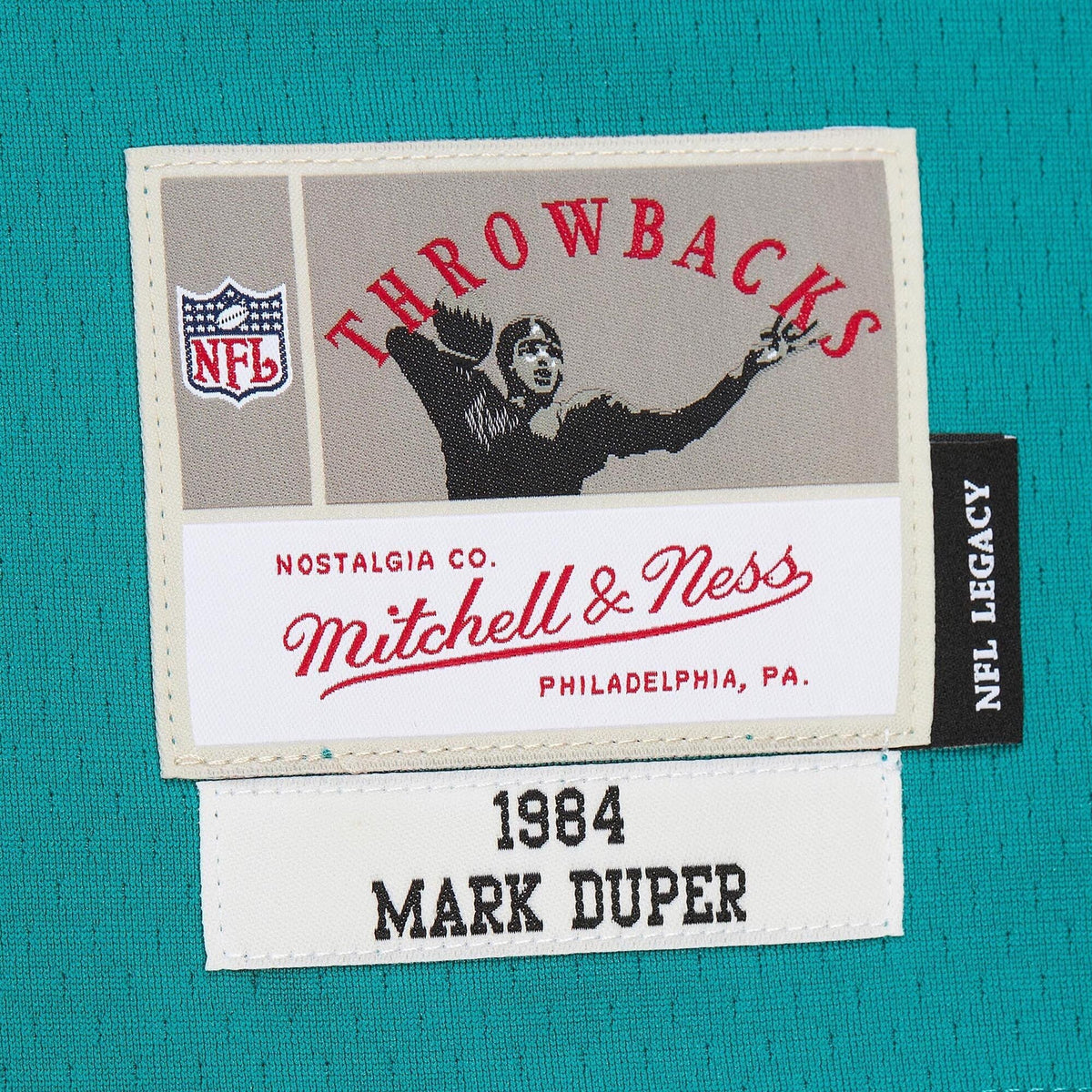 Miami Dolphins Mark Duper Aqua Legacy Replica Football Jersey