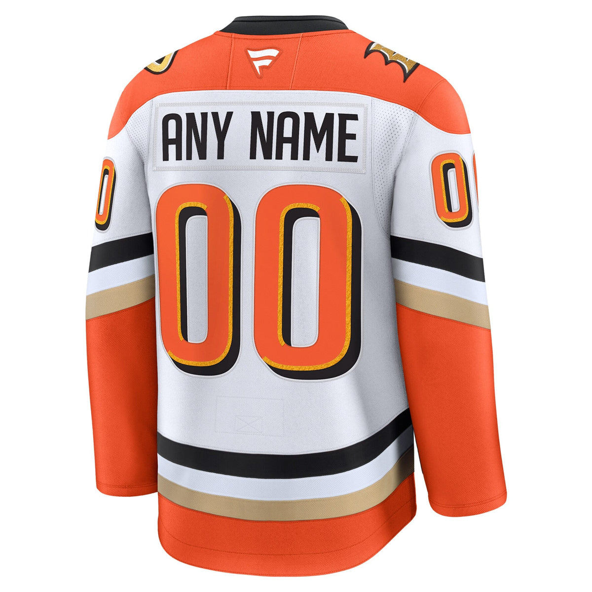 Anaheim Ducks White Away Premium Custom Jersey