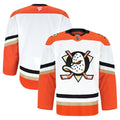 Anaheim Ducks White Away Pro Jersey