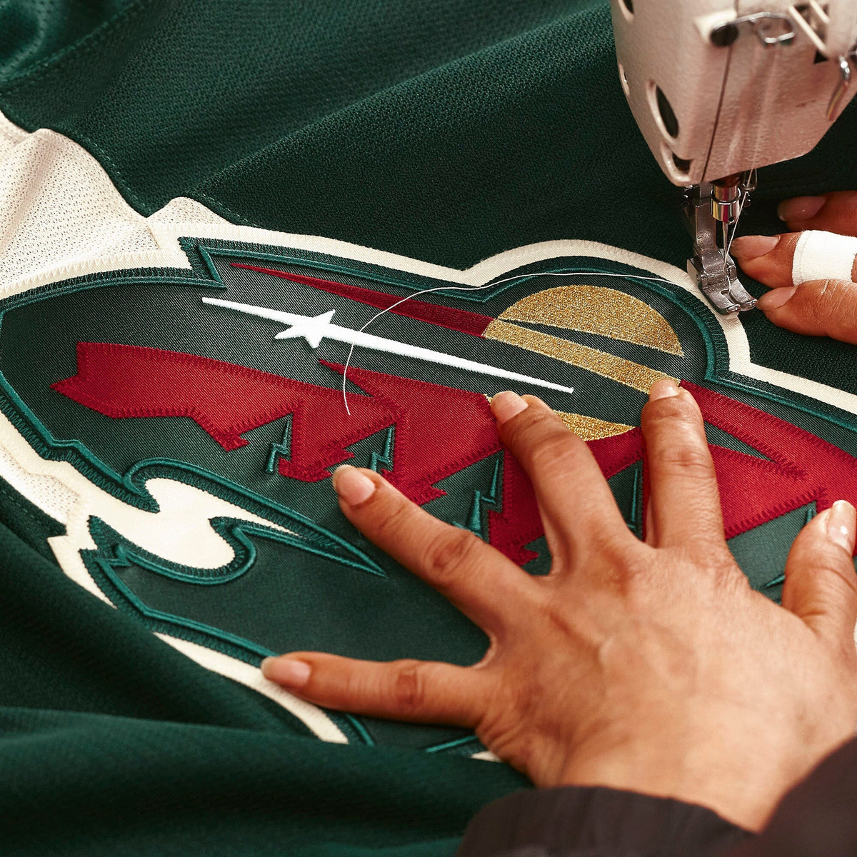Minnesota Wild Green Home Pro Custom Jersey
