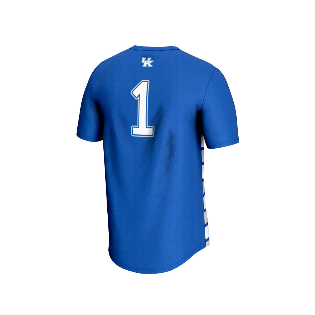 #1 Royal Kentucky Wildcats Lightweight Soccer Fashion Jersey