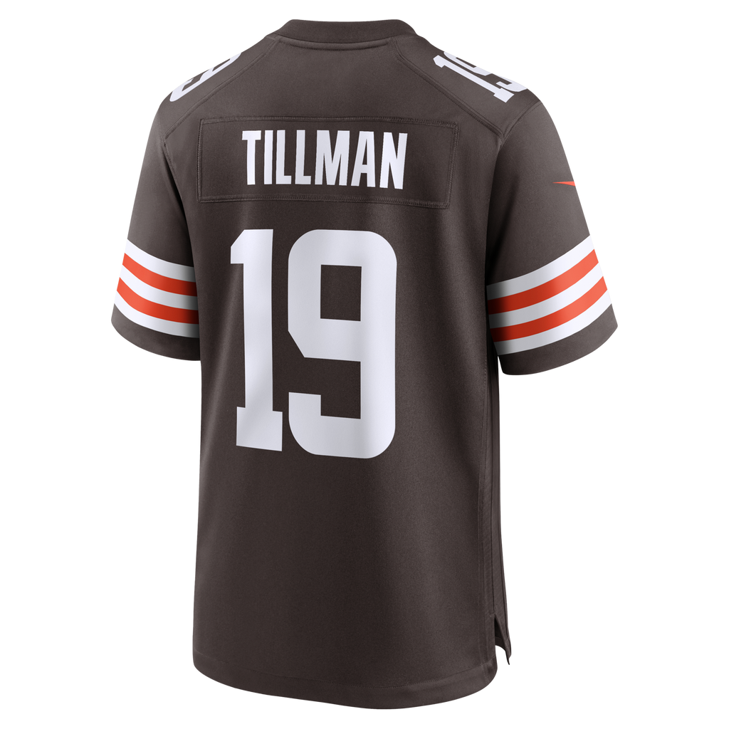 Cleveland Browns Cedric Tillman Brown Game Football Jersey