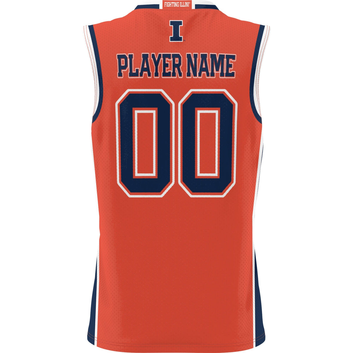 Illinois Fighting Illini Lightweight NIL Pick-A-Player Basketball Jersey - Orange