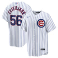 Chicago Cubs Ryan Zeferjahn White Home Replica Baseball Jersey