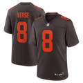 Cleveland Browns Jared Verse Brown Game Football Jersey