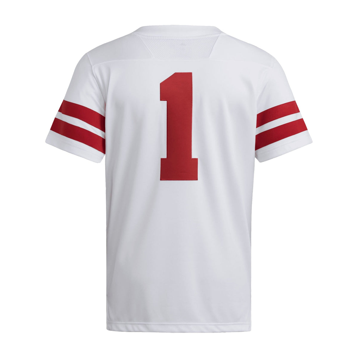 #1 White Nebraska Huskers Premier Jersey