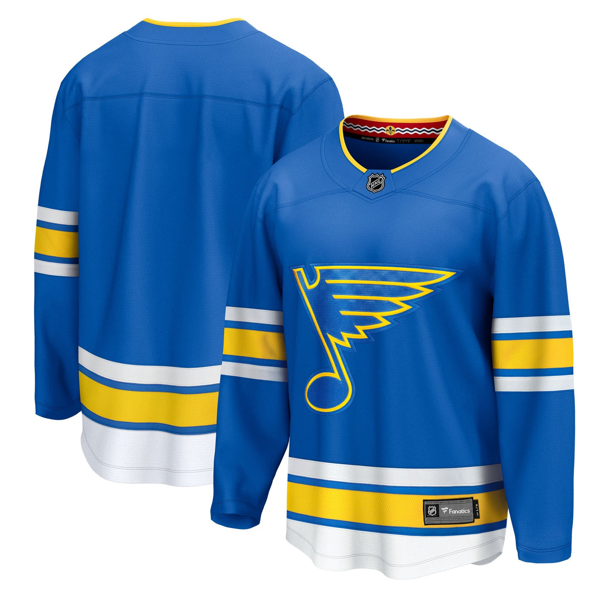 St. Louis Blues Blue Home Breakaway Hockey Jersey