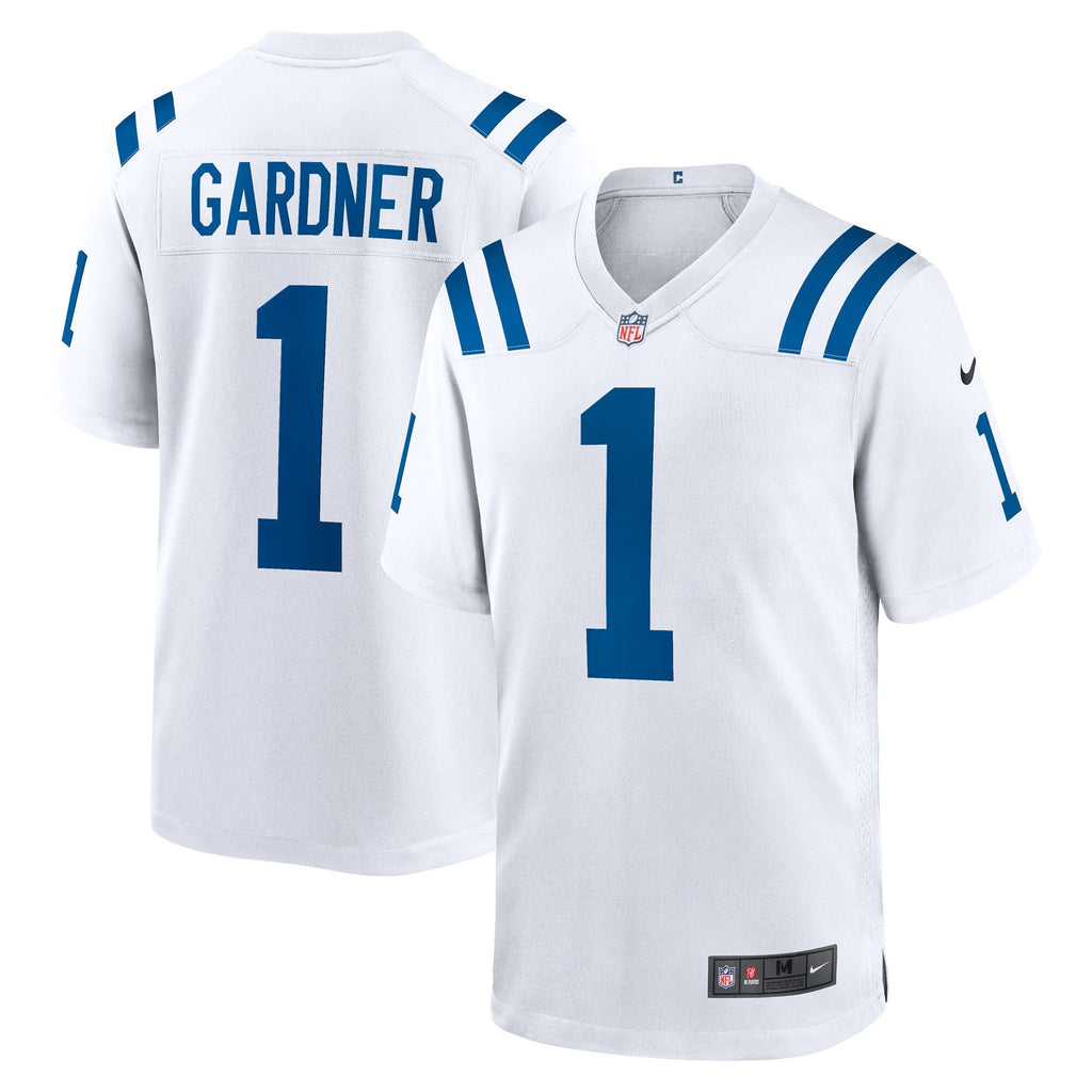 Indianapolis Colts Ahmad Sauce Gardner White Game Football Jersey