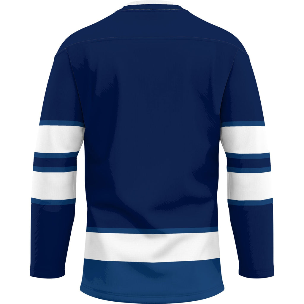 Monmouth Hawks Hockey Jersey - Navy