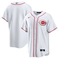 Cincinnati Reds White Home Blank Replica Baseball Jersey