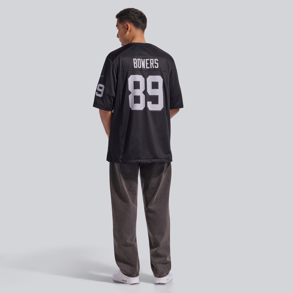 Las Vegas Raiders Brock Bowers Black Player Game Football Jersey