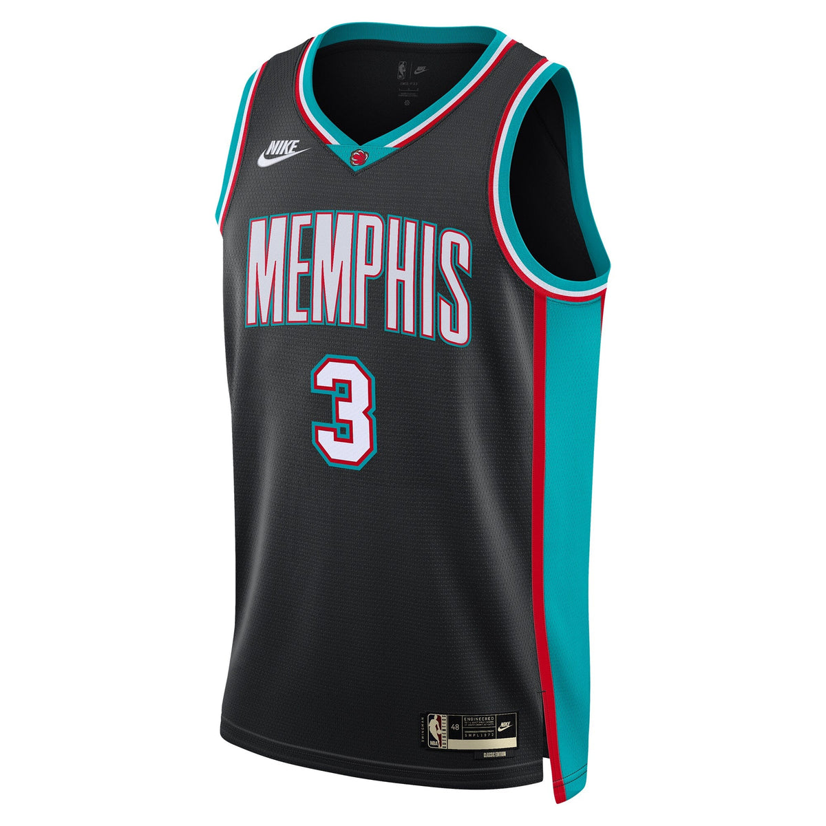 Memphis Grizzlies Classic Edition Jersey - Black - Kentavious Caldwell-Pope