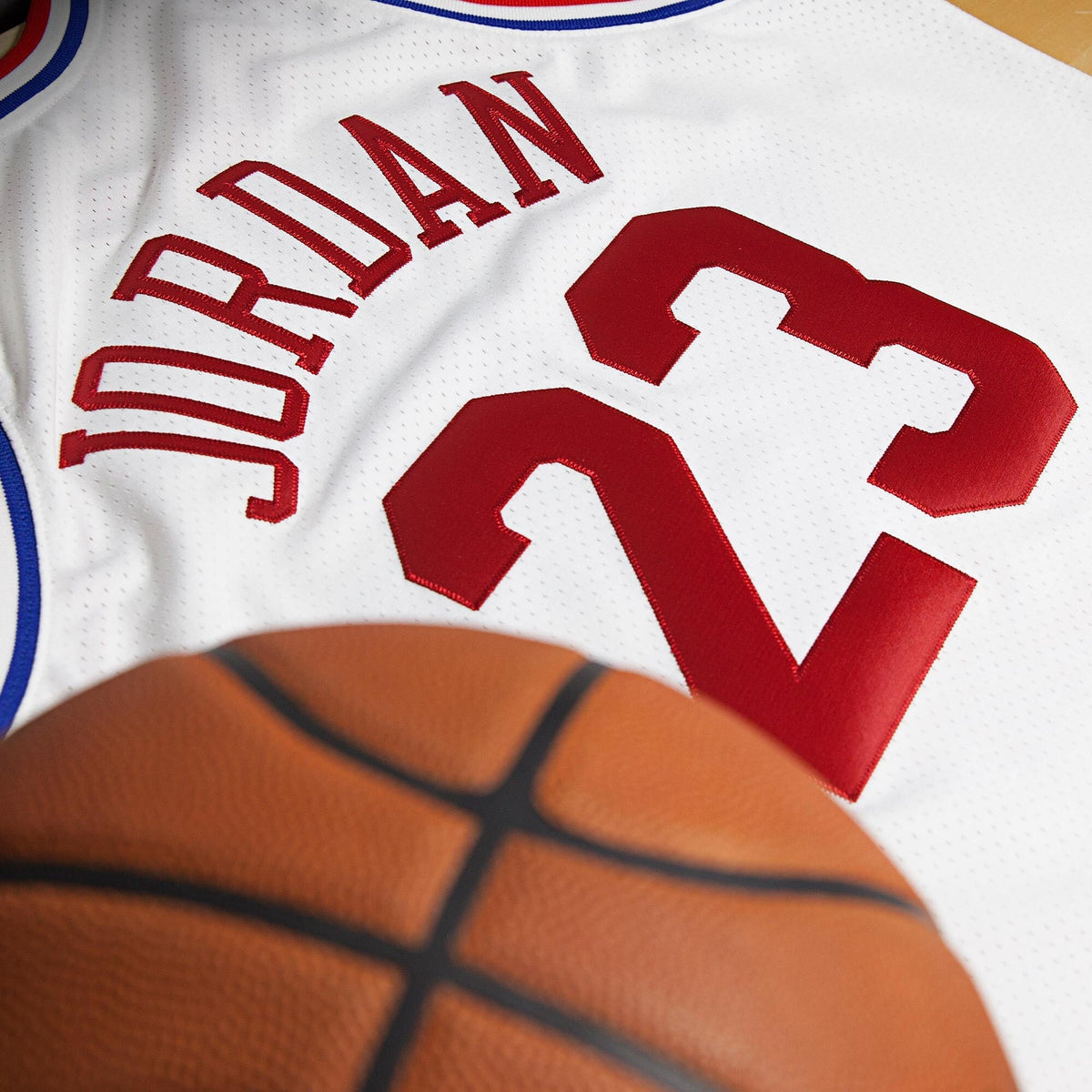NBA All-Star East Michael Jordan 1991 Jersey by - White
