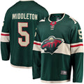 Minnesota Wild Jake Middleton Green Home Breakaway Player Hockey Jersey