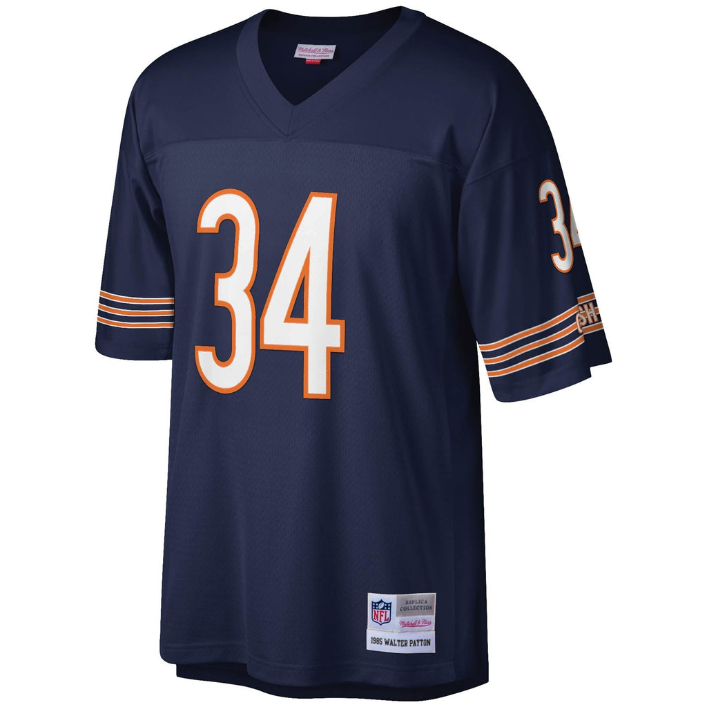 Chicago Bears Walter Payton Navy Legacy Replica Football Jersey