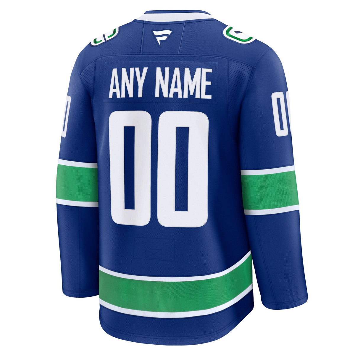 Vancouver Canucks Blue Home Premium Custom Jersey