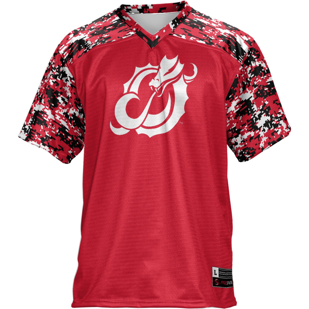 Minnesota State Moorhead Dragons Football Jersey - Red