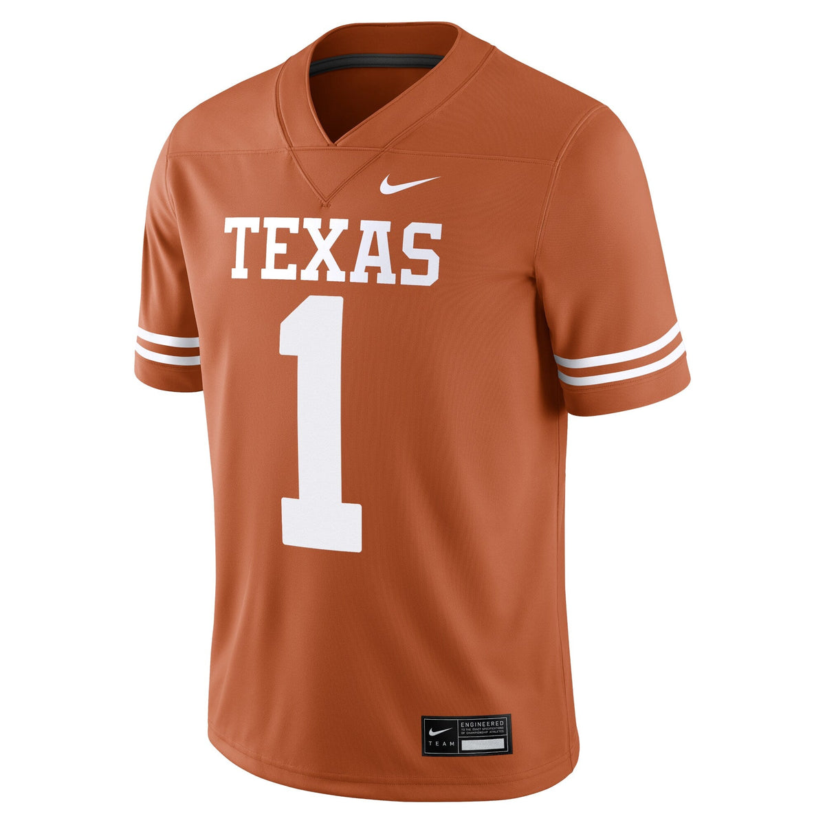 #1 Texas Longhorns Game Jersey - Texas Orange