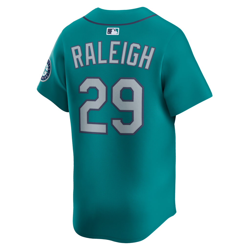 Seattle Mariners Cal Raleigh Teal Alternate Limited Baseball Jersey