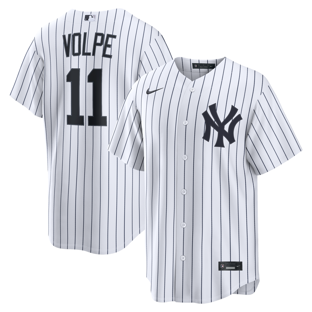 New York Yankees Anthony Volpe White Home Replica Baseball Jersey