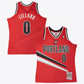 Portland Trail Blazers Damian Lillard 2012 Alternate Jersey - University Red