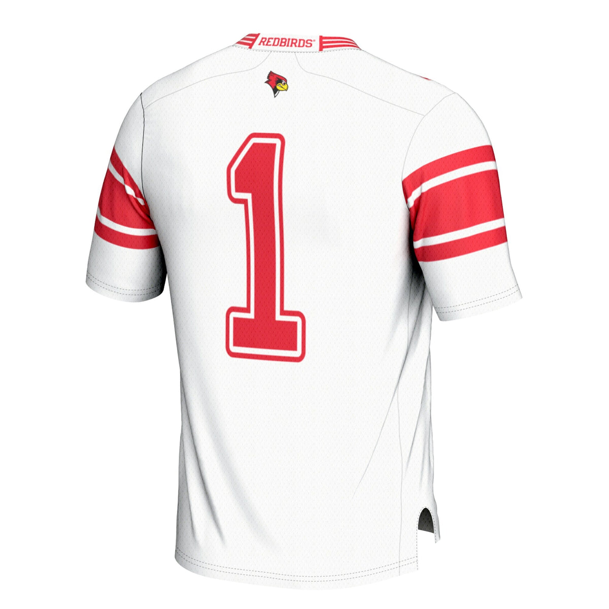 #1 Illinois State Redbirds Football Jersey – White