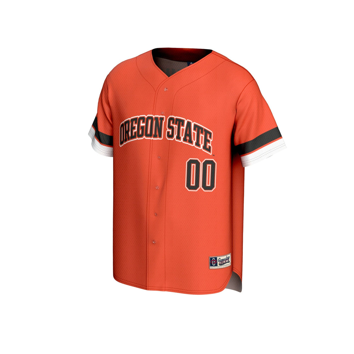 Oregon State Beavers NIL Pick-A-Player Lightweight Collegiate Baseball Fashion Jersey - Orange