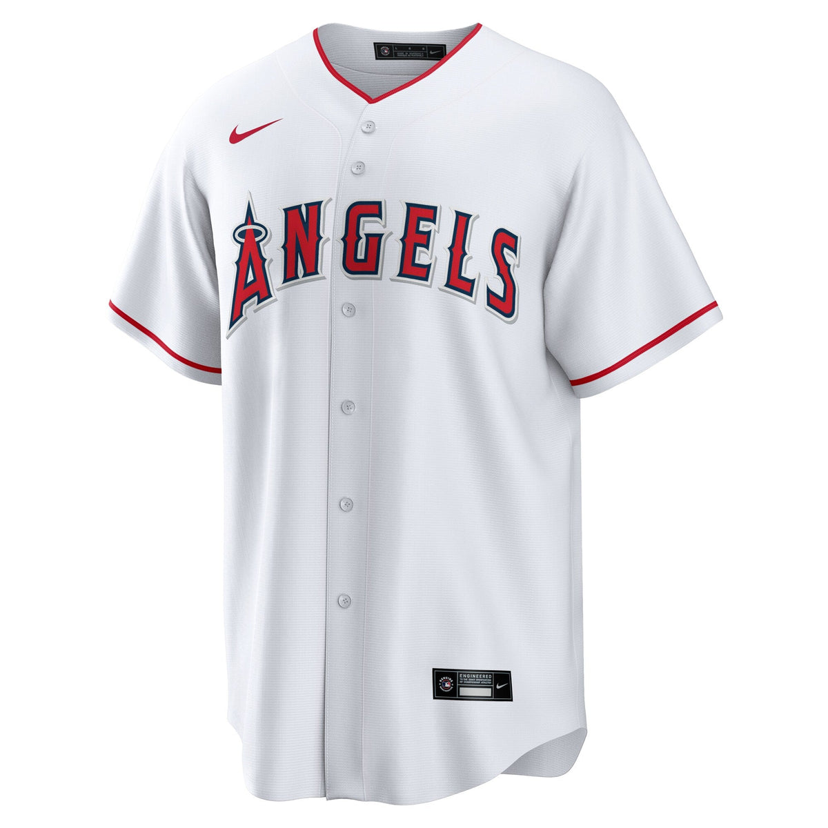 Los Angeles Angels Travis d'Arnaud White Home Replica Baseball Jersey