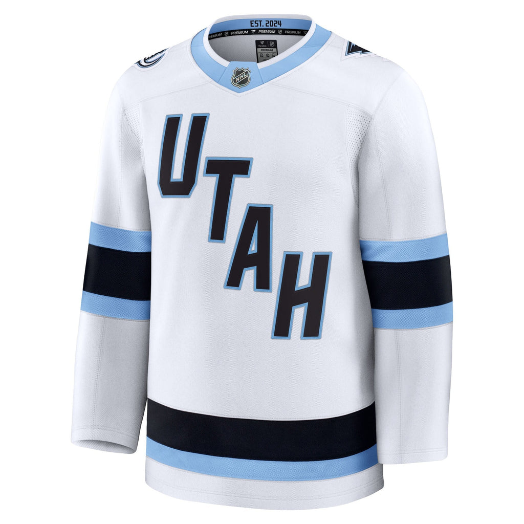 Utah Mammoth White Away Premium Jersey - Style 203133870