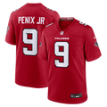 Atlanta Falcons Michael Penix Jr. Red Game Football Jersey