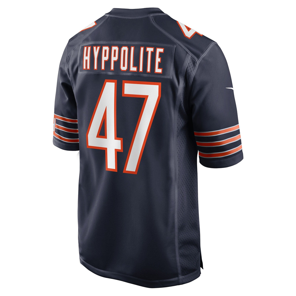 Chicago Bears Ruben Hyppolite II Navy Team Game Football Jersey