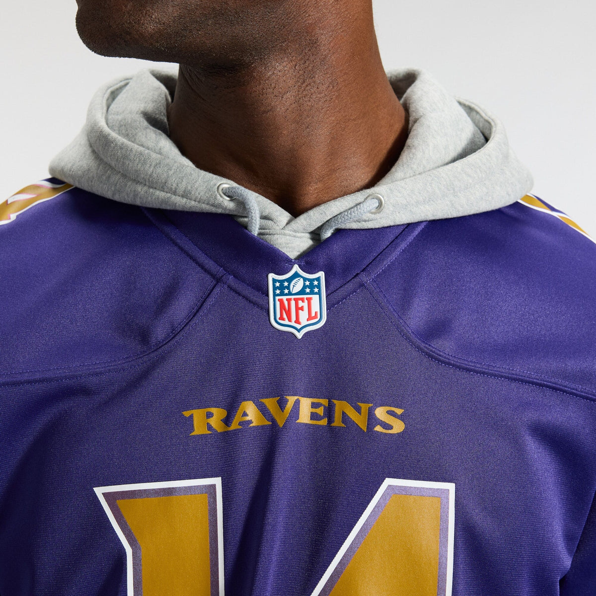 Baltimore Ravens Kyle Hamilton Purple Alternate Game Football Jersey