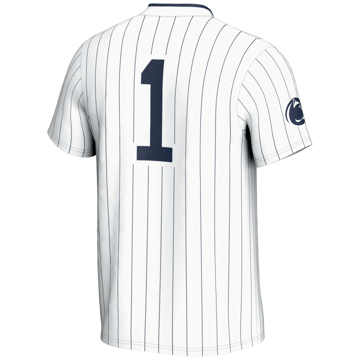 #1 Penn State Nittany Lions Lightweight Softball Jersey - White