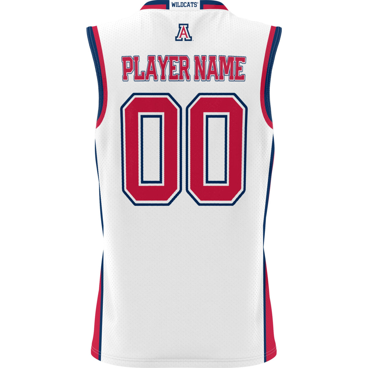 Arizona Wildcats NIL Pick-A-Player Basketball Jersey - White