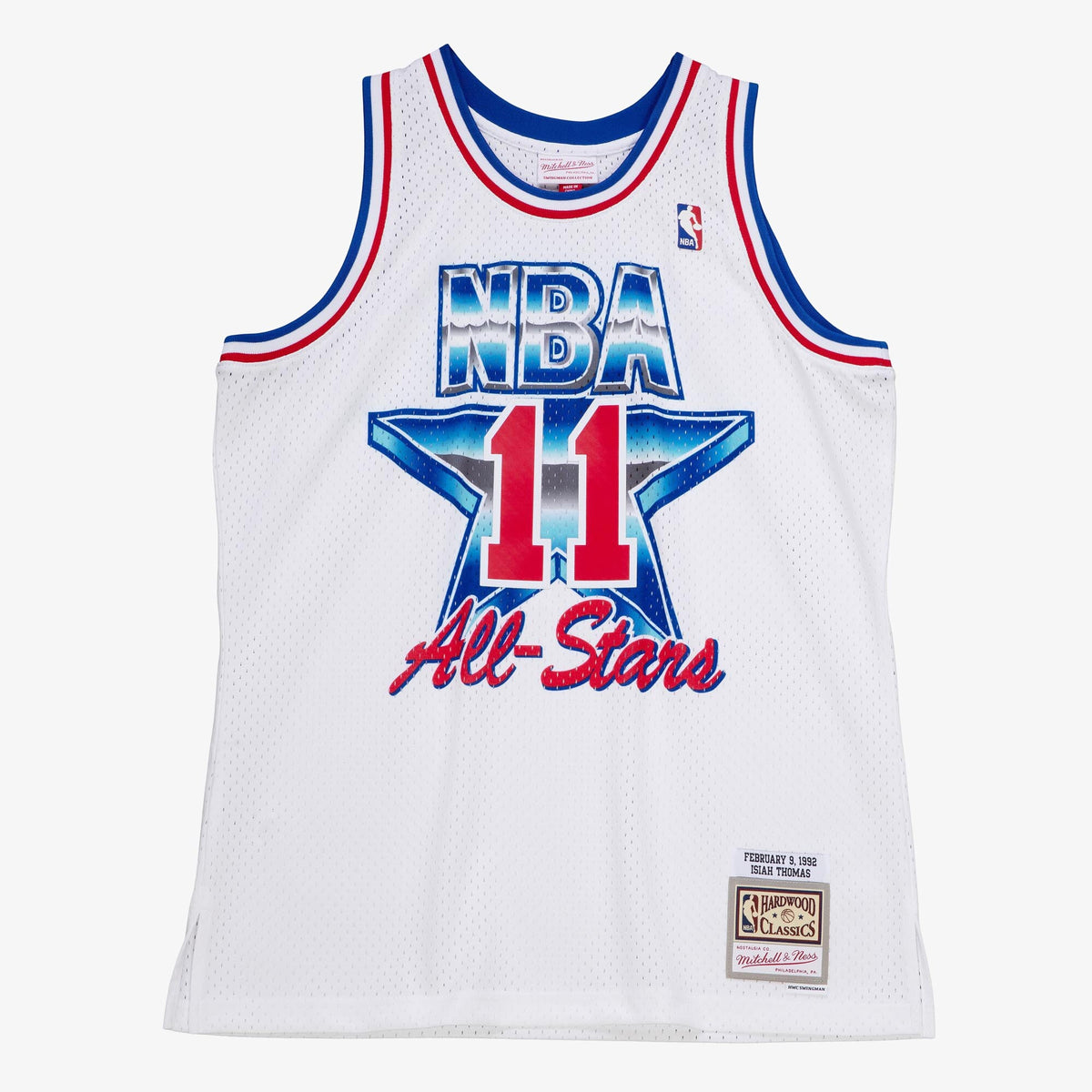 NBA Isiah Thomas 1992 All-Star East Jersey - White