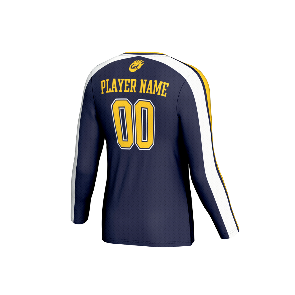 Cal Bears NIL Pick-A-Player Lightweight Collegiate Volleyball Fashion Jersey - Navy