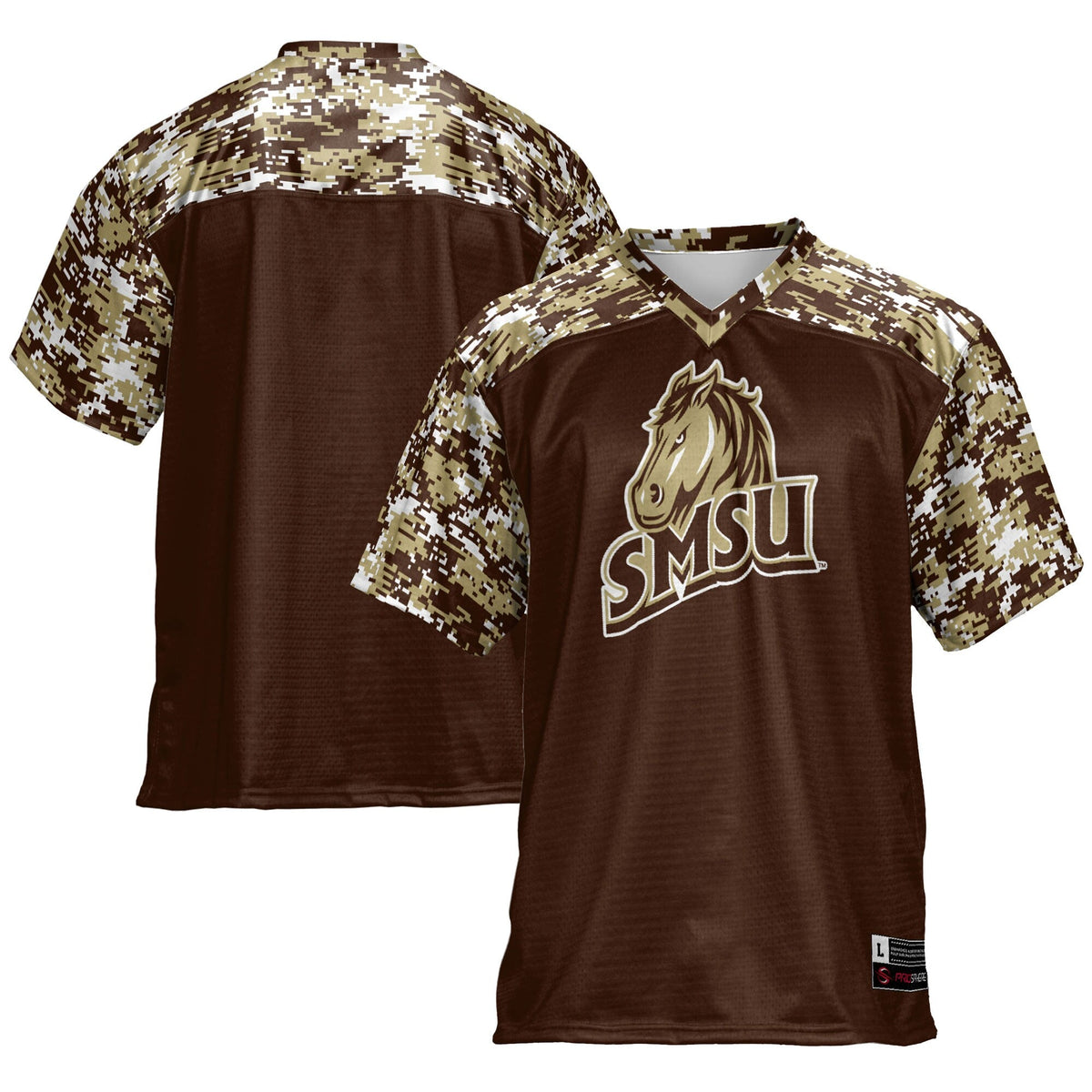 Southwest Minnesota State Mustangs Football Jersey - Blue