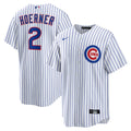 Chicago Cubs Nico Hoerner White Replica Player Baseball Jersey