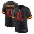 Washington Commanders Luke McCaffrey Black Hail Raiser Alternate Game Football Jersey