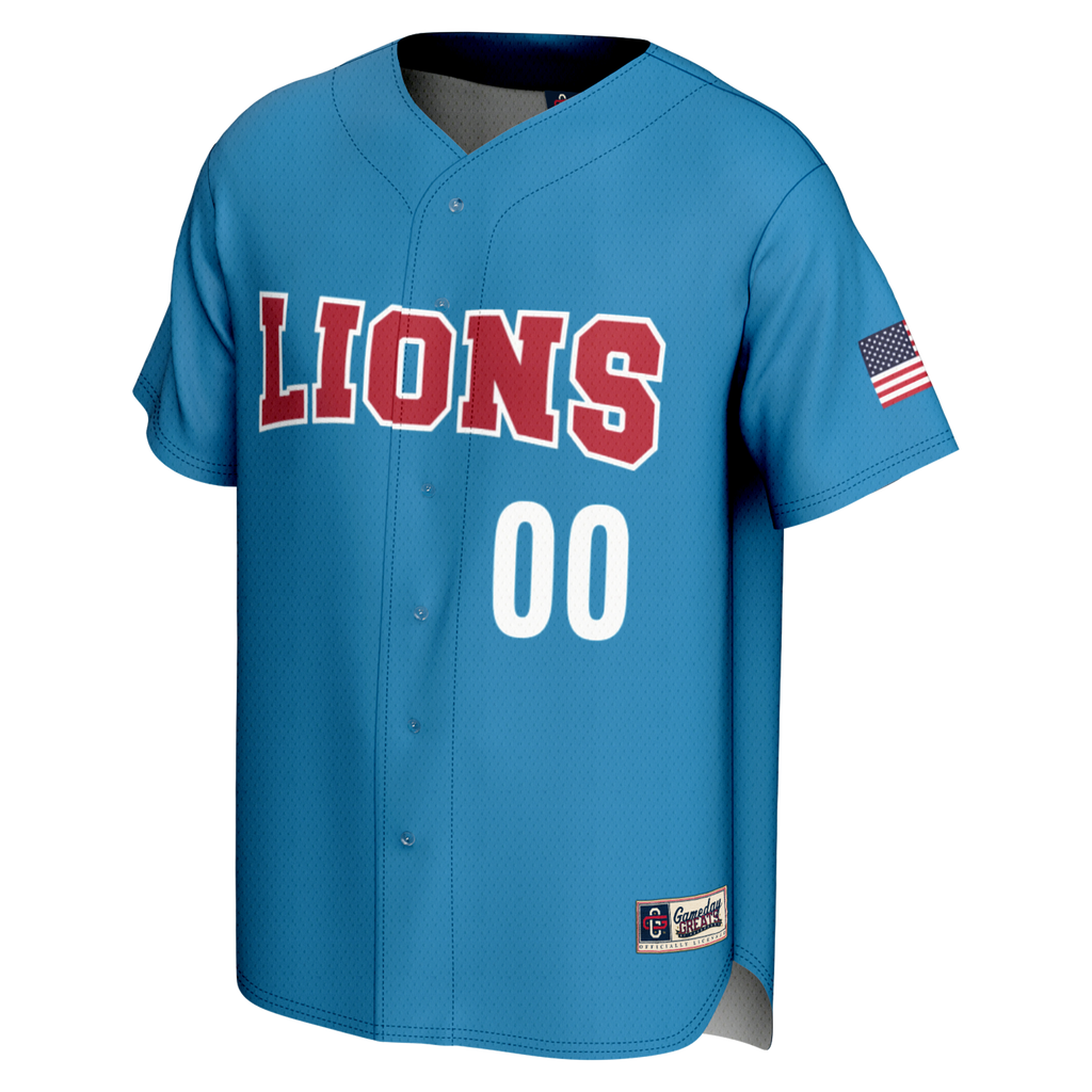 Loyola Marymount Lions NIL Pick-A-Player Lightweight Baseball Jersey - Blue