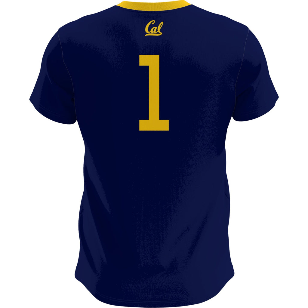 Navy Cal Bears Lightweight Soccer Fashion Jersey
