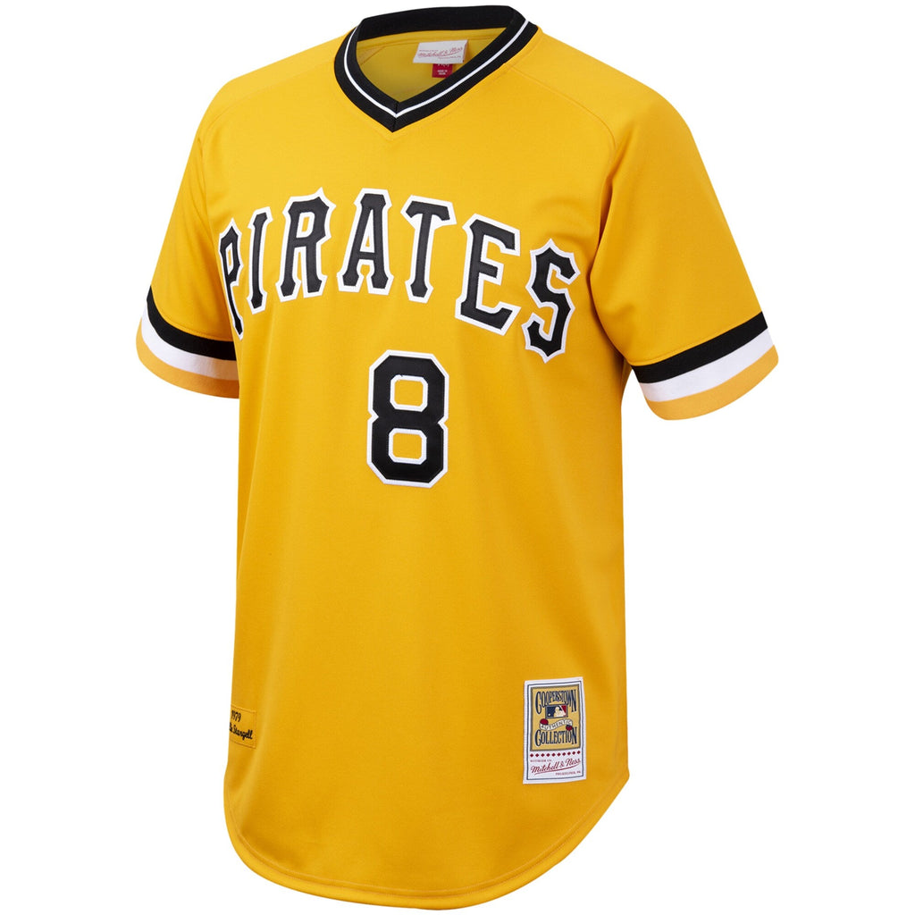 Willie Stargell Pittsburgh Pirates Cooperstown Collection Baseball Jersey - Gold
