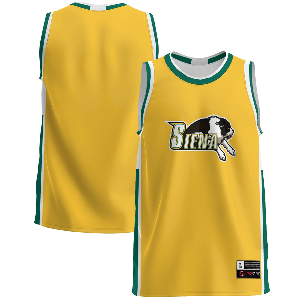 Siena Saints Lightweight Basketball Jersey - Green