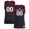 #1 Black Rutgers Scarlet Knights Replica Swingman Jersey