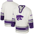 Kansas State Wildcats Puck Proud Fashion Hockey Jersey - Cream