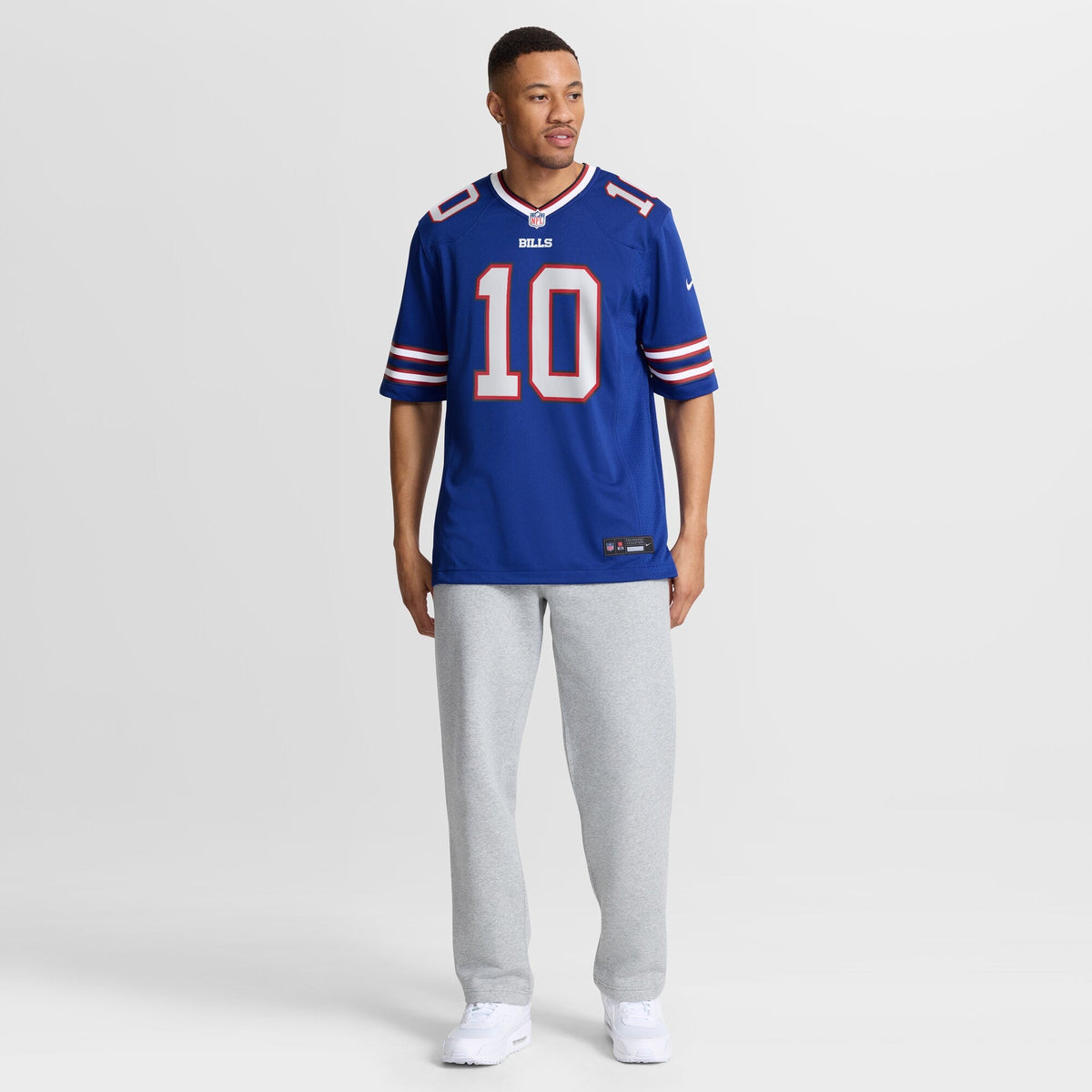 Buffalo Bills Khalil Shakir Royal Game Football Jersey